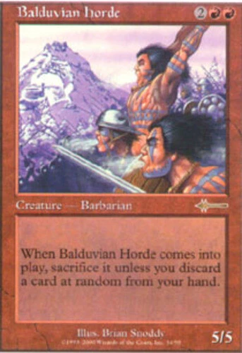 4x Balduvian Horde ~ Near Mint Beatdown MTG Magic x4 4 UltimateMTG Playset Red C - Image 1 of 1