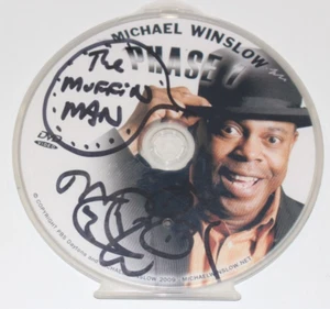 Michael Winslow Phase 1 Signed Auto Signature Autograph HTF 2009 Comedian DVD - Picture 1 of 14