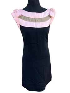 Vintage 50s Bullocks Wilshire Pattullo Jo Copeland Sheath Dress, Sz M - Picture 1 of 9