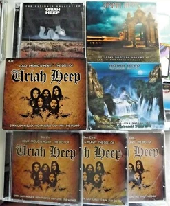 URIAH HEEP LOTTO 9 CD BOX RARI LIVE BEAST OFFICIAL BOOTLEG JAPAN BUDAPEST 2010 M - Imagen 1 de 3