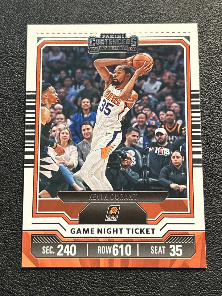 2023-24 Panini Contenders KEVIN DURANT Game Night Ticket #18 - Image 1 of 1