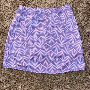 LL Bean Girls Multicolored Skort Size 16 - Picture 1 of 5