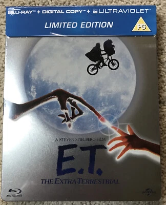 E.T. The Extra-Terrestrial - Limited Edition Steelbook (Blu-ray + DC) UK Version - Image 1 of 4