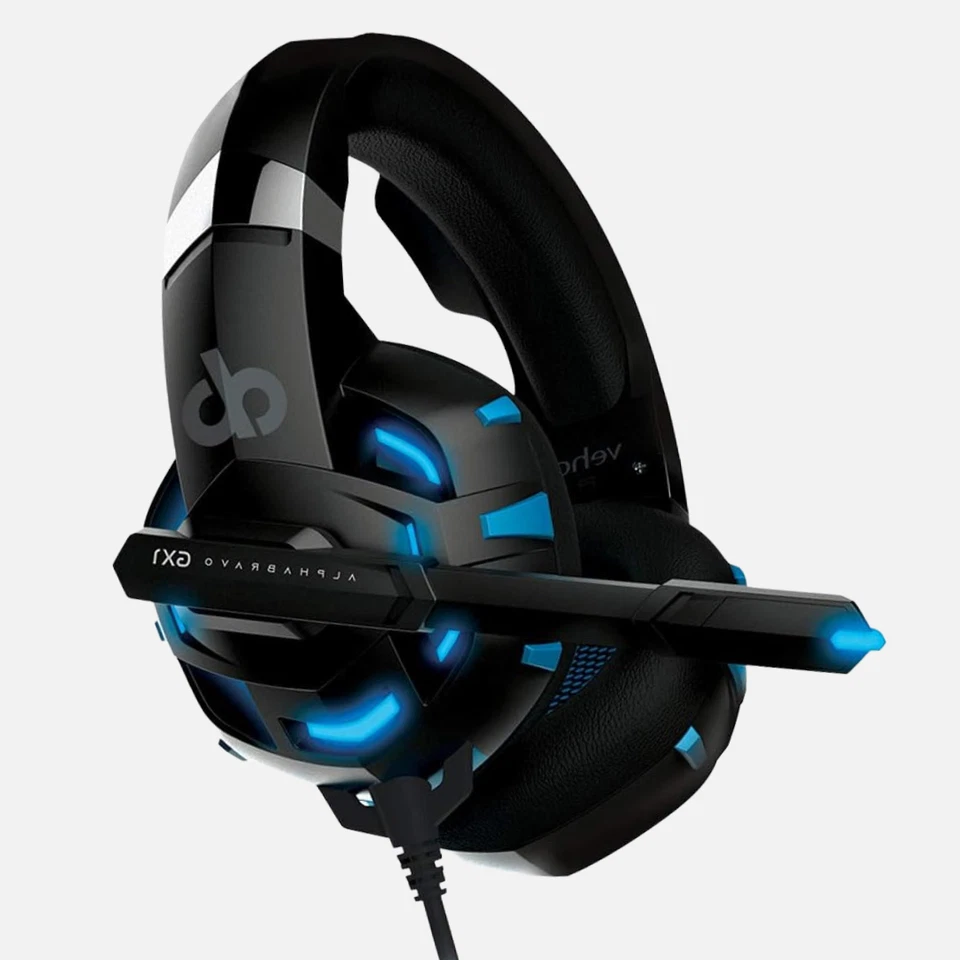 Alpha Bravo Veho GX-1 Wired Gaming Headset With Microphone Noise cancelling