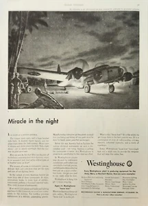 1942 Westinghouse Vintage Ad Miracle in the night - Bild 1 von 1