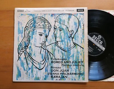 SXL 2269 ED2 Tchaikovsky Romeo & Juliet Don Juan Karajan 1961 Decca WBg - Image 1 of 4