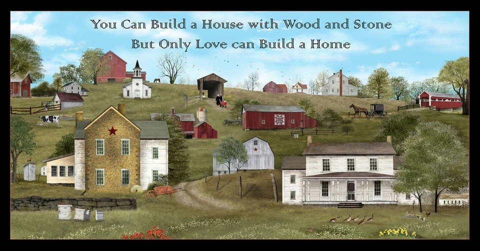 Panel Home Headin Blue de Billy Jacobs para Elizabeths Studio 24" X 44" Foto 1 de 1