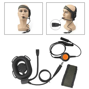 Z Tactical HD-01 Bowman Elite II Zestaw słuchawkowy 6-pin PTT do XiR P8200 / P8208 / P8260 - Zdjęcie 1 z 15