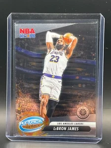2023-24 LeBron James NBA Hoops Premium Stock Attack The Rack Prizm - Bild 1 von 2
