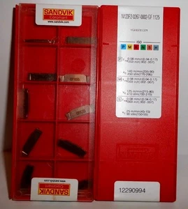 Sandvik Wendeplatten N123F2-0267-0002-GF 1125 Wendeschneidplatten ***Neu*** - Picture 1 of 1
