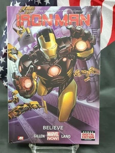 Iron Man - Believe Vol. 1 by Kieron Gillen (2013, Hardcover) 1st Edition, Print - Picture 1 of 3