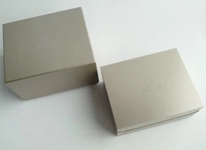 JAEGER LECOULTRE VINTAGE UHREN BOX UHRENSCHATULLE MIT UMKARTON WATCH BOX - Bild 1 von 10