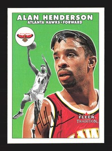 2000 Fleer Tradition #189 Alan Henderson    Atlanta Hawks