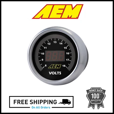 AEM 30-4407 52MM Oil Pressure 0-150psi Digital Gauge - Image 1 of 4
