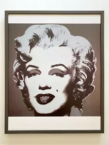 ANDY WARHOL RARE VTG 1981 LITHOGRAPH PRINT FRAMED POP ART POSTER "MARILYN" 1967 - Picture 1 of 12