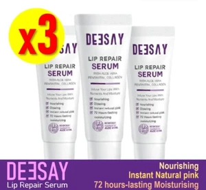 3 x 8 ml Deesay Lip Repair Serum Aloe Vera Pentavitin Collagen Nourishing Juicy - Picture 1 of 8