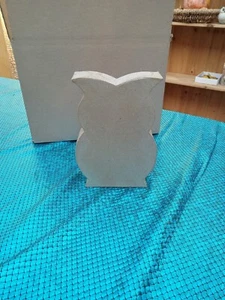 1 Eule aus Pappe 15,5 cm - Bild 1 von 1