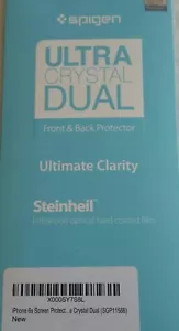 Spigen iPhone 6s & iPhone 6 Displayschutzfolie / Ultra Crystal Dual / Ultimate Clarity - Bild 1 von 2