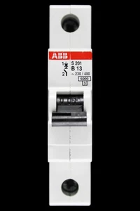 ABB 13 AMP CURVE B 6kA MCB CIRCUIT BREAKER 2CDS251001R0135 S201 - Picture 1 of 6
