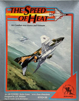 The Speed of Heat board - Clash of Arms - No. 0592-30 - mostly Unpunched - Image 1 of 4