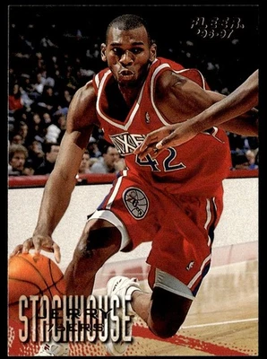 1996-97 Fleer Jerry Stackhouse Philadelphia 76ers #83 - Image 1 of 2