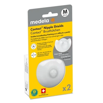 MEDELA Brusthütchen Contact M 2 St 2 stück (1er Pack) - Bild 1 von 4