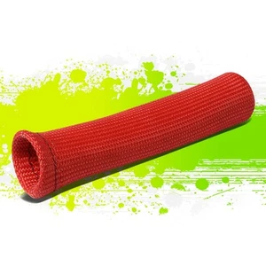 ENGINE RED SPARK PLUG WIRE HIGH HEAT PROTECTOR BOOT PROTECT GUARD/COVER/SHIELD - Imagen 1 de 4