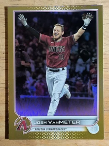 2022 Topps Gold Foil #534 Josh VanMeter - Picture 1 of 2