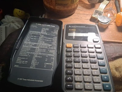 Texas Instruments TI-30XA Scientific Calculator w Cover - Image 1 of 2