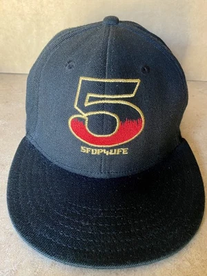 Sombrero Five Finger Death Punch Flat Bill Otto Flex Fit punto dorado “5FDP 4 LIFE” Foto 1 de 4