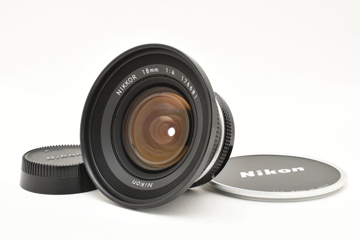 完品フルセット ニッコール Nikkor 18mm f4 超広角レンズ Ai改