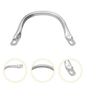 10 Pcs Pot Ear Handle Replacement Kitchen Gadgets Stainless Steel Side - Picture 1 of 12