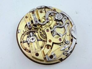 Antique LeCoultre Pocket Watch High Grade Chronograph Movement Swiss - Picture 1 of 13