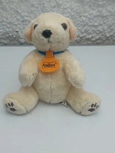 Andrex cachorro dorado labradour gorro 6 ' pulgadas con cuello y cinta p&p gratis - Imagen 1 de 24