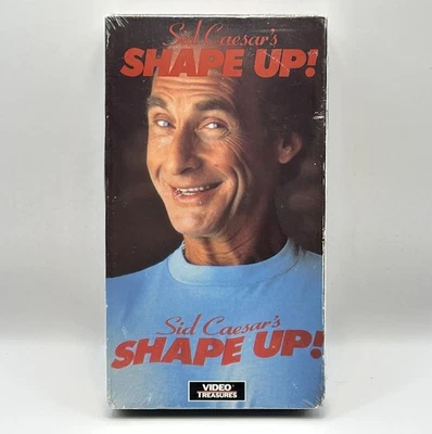 Sid Caesar’s Shape Up - New Sealed! VHS 1984 1990 Video Tape Exercise Comedian - Image 1 of 4
