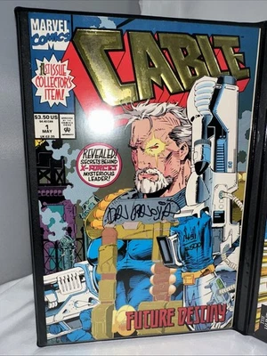 Cable #1 & #2 And The New Mutants #87 Signed By Art Thibert / Dan Panosian W/Coa - Image 1 of 4