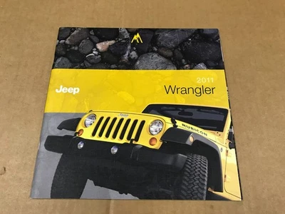 2011 Jeep Wrangler Dealership Salesman Brochure - Imagem 1 de 4