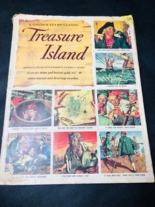 TREASURE ISLAND; A GOLDEN STAMP CLASSIC (ROBERT LOUIS By Robert Louis Stevenson - Picture 1 of 3