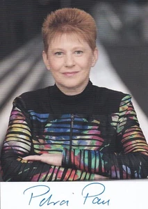 Autogrammkarte Petra Pau - Die Linke - Deutscher Bundestag - Politik - Bild 1 von 1