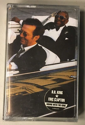 B.B. KING & ERIC CLAPTON - RIDING WITH THE KING (2000) CASSETTE MADE IN TURKEY - Image 1 of 2