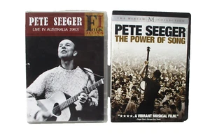 Pete Seeger DVD lot Live In Australia 1963 and The Power Of Song - Picture 1 of 7