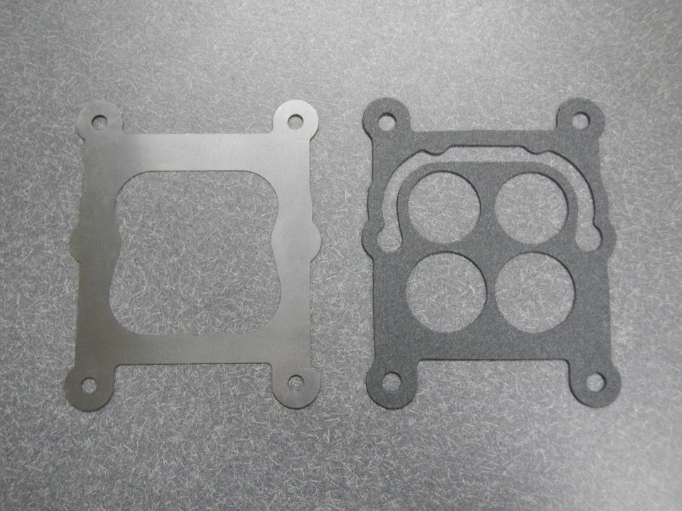 Buick Riviera 1963 1964 1965 junta de carburador y deflector de placa térmica 401 425 Foto 1 de 4