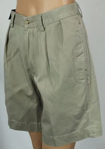 Polo Ralph Lauren Beige Classic Fit 9" Pleated Chino Shorts NWT - Picture 1 of 1