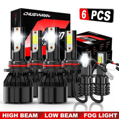 Kit combinado de 6 faros antiniebla altos bajos para Toyota Supra 1994-1998 Foto 1 de 4