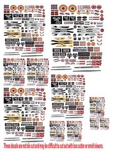 Mopar Hemi Dodge Magnum Small 1:24 1:64 1:32 1:43 DECALS DIECAST & MODELLAUTOS  - Bild 1 von 2