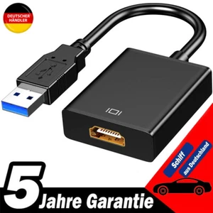USB 3.0 zu auf HDMI Für Laptop PC HDTV HD 1080P Videokabel Adapter Konverter - Bild 1 von 12