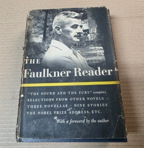 The Faulkner Reader Selections from the works William Faulkner Hardback AA47 - Picture 1 of 17