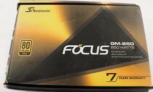Sea Sonic Focus Plus GM-850 Gold 850W ATX Power Supply Unit - Picture 1 of 5