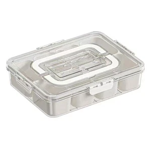 2 Pack Snack Box, Snack Containers for Kitchen, Picnics, and Outdoor Activities - Picture 1 of 6