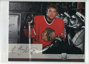 2006-07 Be A Player Portraits Cam Barker Autographed 8 x 10 card (Blackhawks) - Picture 1 of 1